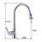 Topcraft Single Handle Single Hole Pull Down Kitchen Sink Faucet-88766119