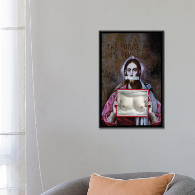 «The future is femelle», impression sur toile
