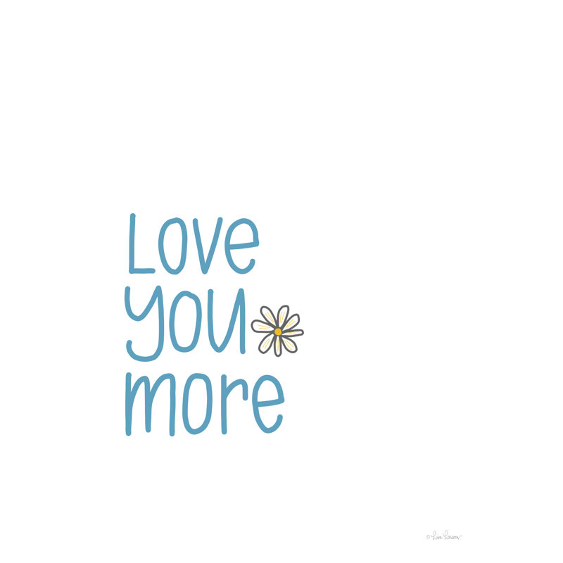 «Lauma Love You More» sur toile par Lisa Larson, H 12 po x l 8 po