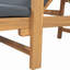 Chaise longue d'extérieur en acacia
