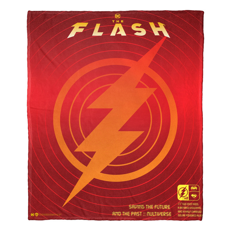 WB the Flash Radar Poster Throw