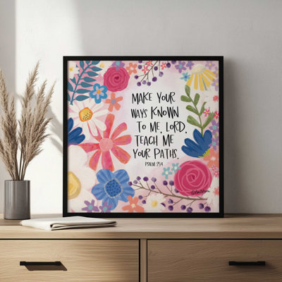 «Make Your Ways Known» par Lisa Larson, reproduction d'art