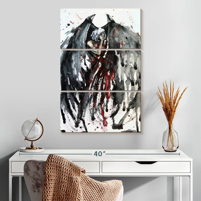 Kelan Crying Angel, 32" H x 20" W