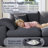 Modern 7 - Piece Corner Sectional Sofa Cloud Couch With Removable Ottomans-1759449926