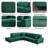 Caicedo 113.38''W Upholstered Sectional Sofa with Chaise-1576630316