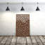 Coffee Panel Style 1 Aluminum Laser-Cut Privacy Screen Panel  – Powder-Coated Outdoor Metal Wall Art, Decorative Garden Fence Privacy Divider-71046385-71046376