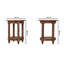 Solid Wood End Table