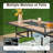 Leonard 6 - Person Patio Dining Set with Rectangular Table , Cushions Included-1088138299-1079741197