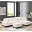 Modulaire moderne en velours crème avec rangement et atmosphère douillette en forme de L avec coussins de confort-1893069817