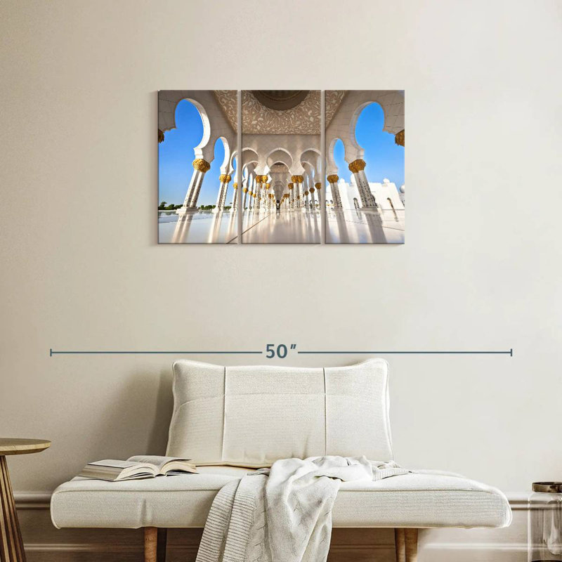Mosquée Sheik Zayed, H 20 po x l 33 po