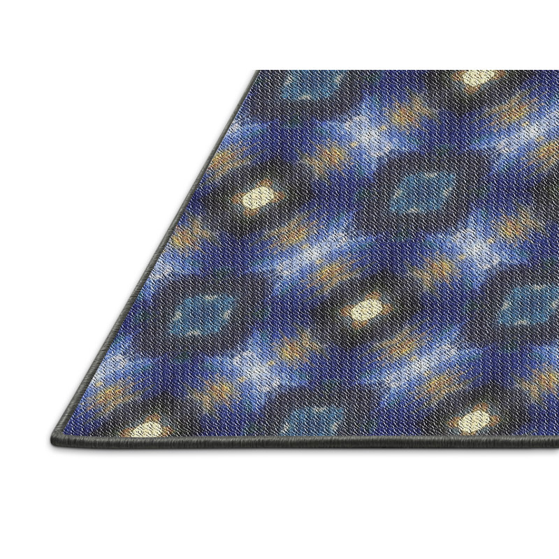 Tapis bleu, Rectangle 5 pi x 7 pi