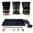 Americangaslogs Vented 18inch-24inch Gas Logs Sets Gas Fireplace Burner Burner Set,with Remote (Motor Valve, 24 inch ZRheixiang)