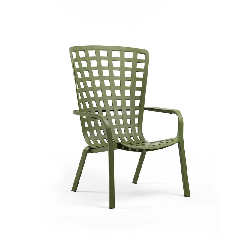 Folio Outdoor Rocker Chair, Beige, Green