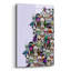 Art mural en verre Skullssss 2 'par Mark Ashkenazi-1735014576