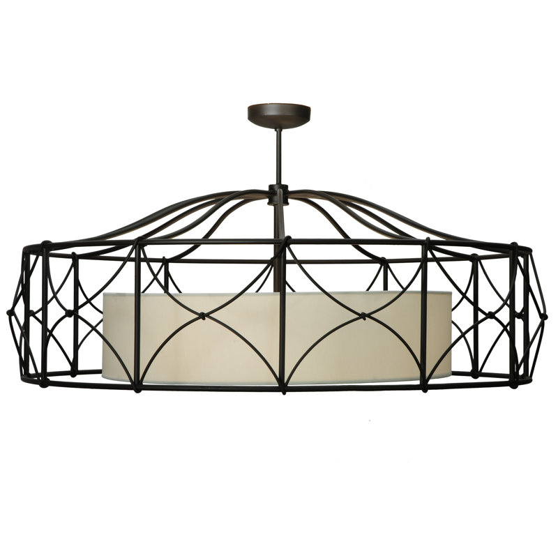Aspen 4 - Light Semi Flush Mount
