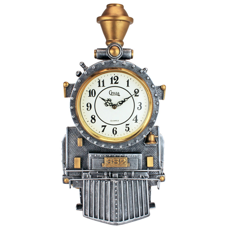 Horloge murale Locomotive Train