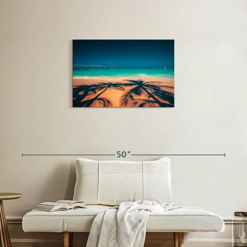 Ombre des palmiers dominicains Gillard, H 20 po x l 30 po