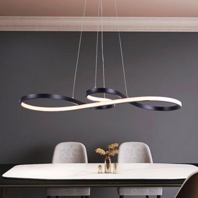 Musical Note LED Chandelier,6000K
