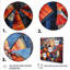 Folk Art Wind Turbines Village I - Wind Turbines Wall Art-1840884937-1840884940