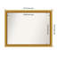 Townhouse Gold Non-Beveled Bathroom Wall Mirror-1016737311