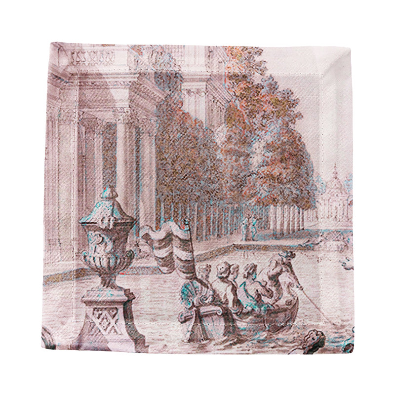 Square Napkins, Sunset