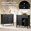 Armoire d'appoint 1 tiroir 2 portes Hoai-129101171