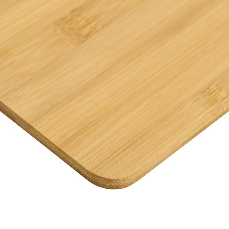 Assiette à pain et à beurre en bambou de 0 po Gustavs, ensemble de 6