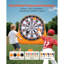 Jeu de fléchettes de soccer gonflable de plus de 6 pi avec pompe à 4 haches, 4 fléchettes, 6 fléchettes