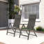 Chaise de salle à manger pliable pour patio