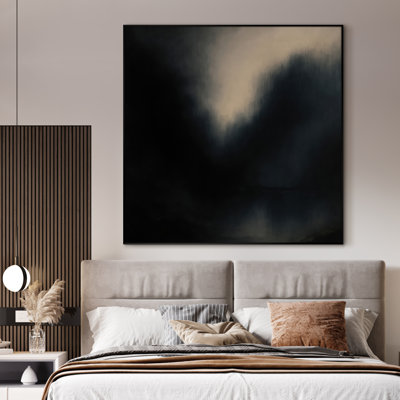 Très grand art mural, reproduction d'art sur toile - art abstrait moderne et net
