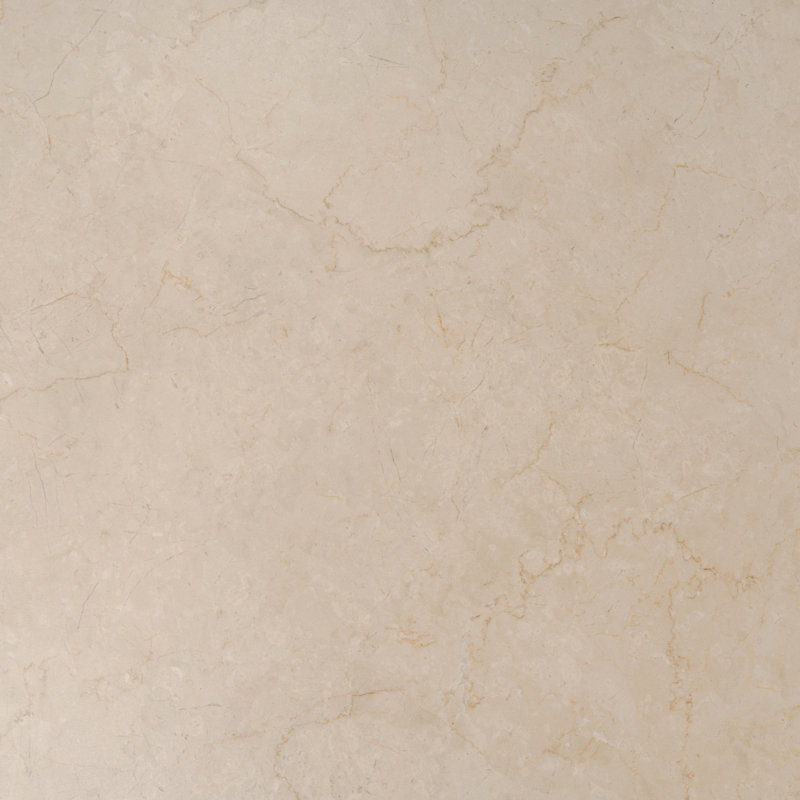 Grand carreau de mur et de plancher en porcelaine matte aspect marbre beige Crema 24 po x 48 po Regalia (15,5 pieds carrés / caisse, paquet de 2)
