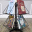 Fixtureisplays® DVD Book CD Spinner Rack Card Post Carte de vœux pour cartes d'anniversaire. Format des poches: l 6,54 po x H 7,5 po, 8 pochettes. 1113-BK28
