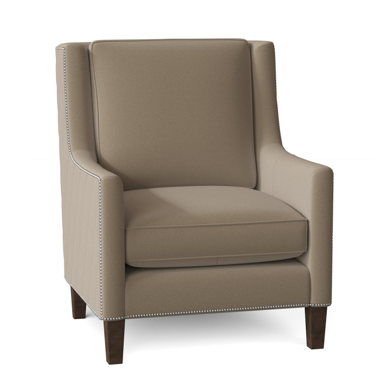 Almada 30" Wide Top Grain Leather Down Cushion Club Chair