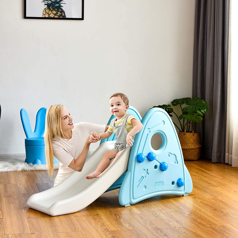 Laverne Toddler slide, Blue