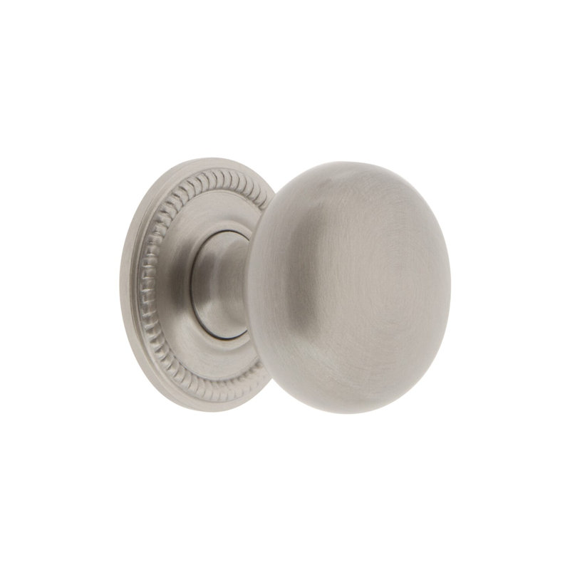 Fifth Avenue Cabinet Knob, Satin Nickel