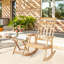 Sabra Solid Wood Rocking Chair