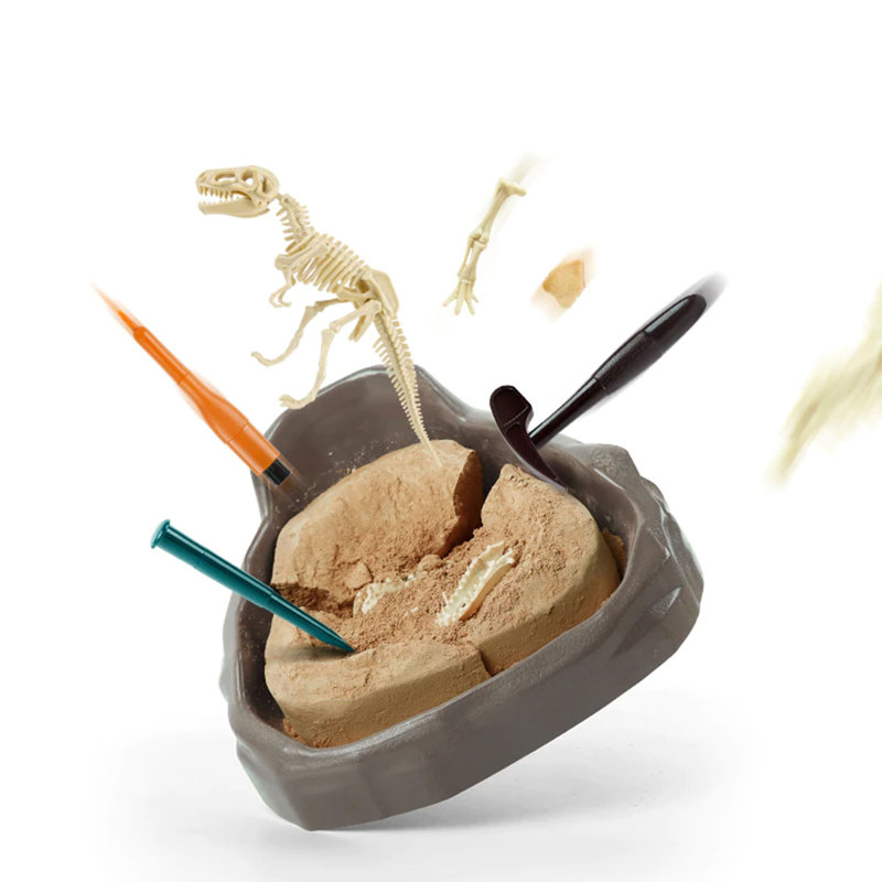 Science Can Cretaceous Deluxe Dinosaur Fossil Dig Kit For Children Ages 6 And Up
