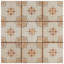 Mirambel 13" x 13" Ceramic Patterned Wall & Floor Tile-40604403