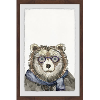 «Campa Grandpa Bear», reproduction encadrée Camilo