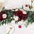 Artificial Eucalyptus Garland With Rose-112899593