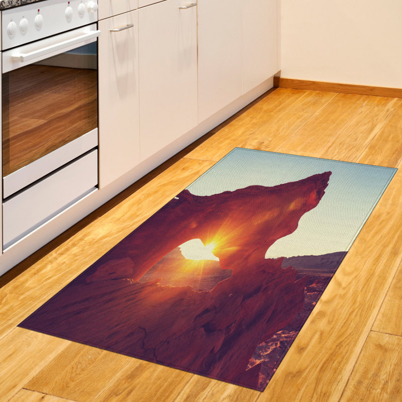 Nature High Density Long Fiber Poly Threads Decorative Area Rug Carpet, Rectangle 2'7" x 5'