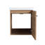 Ensemble de meuble-lavabo simple mural 19 po Aftandil