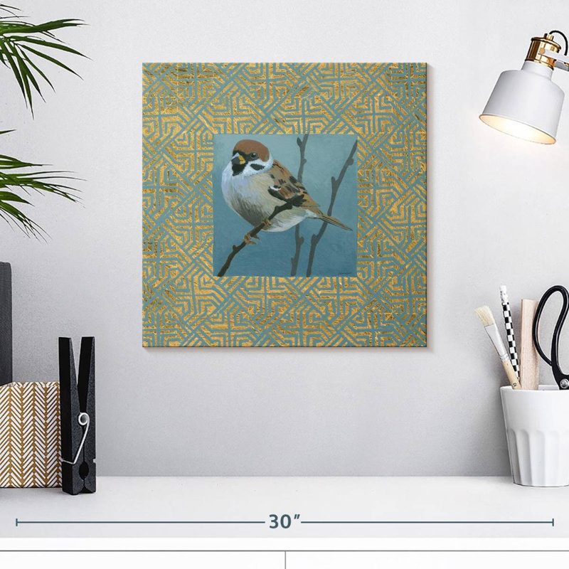 Brampt The Sparrow, 16" H x 16" W