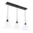 Keeble 3 - Light Black Pendant
