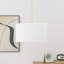 Luminaire suspendu cylindrique en laiton poli moderne à 4 lumières de 21 po pour salle à manger-1314006188