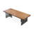 Brown+Black Rectangular Solid Wood+Iron desks-107293671