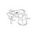 New Chinese style desk and chair set