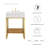 Modway Gridiron 24" Bathroom Vanity-82353099