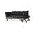 Expandable Grey Outdoor Daybed With Wood, Water- Cushions, 65.91" Wide, 27.25" H, Slat Design, 31.2" Deep, W, H Wood Daybed, Panels, Height