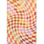 Multi Colour Square Geometric Pattern Modern Decorative Machine Washable Area Rug-767665898
